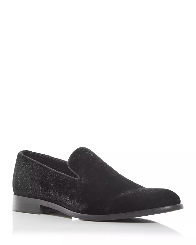 The Men's Store at Bloomingdale's Men's Velvet Slip On Formal Loafers - Exclusive