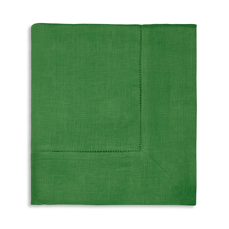 Sferra Festival Tablecloth, 90 Round In Emerald