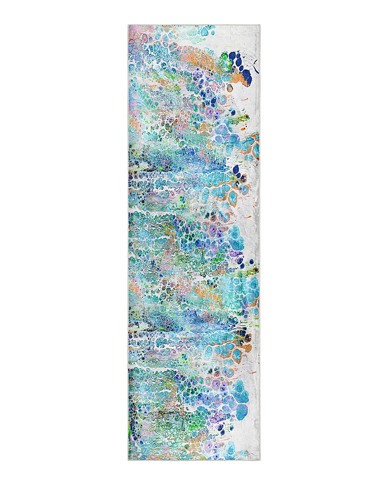 Dalyn Rug Company Rug Company Kikiamo Kk20 Runner Area Rug, 2'3 X 7'6 In Twilight/blue