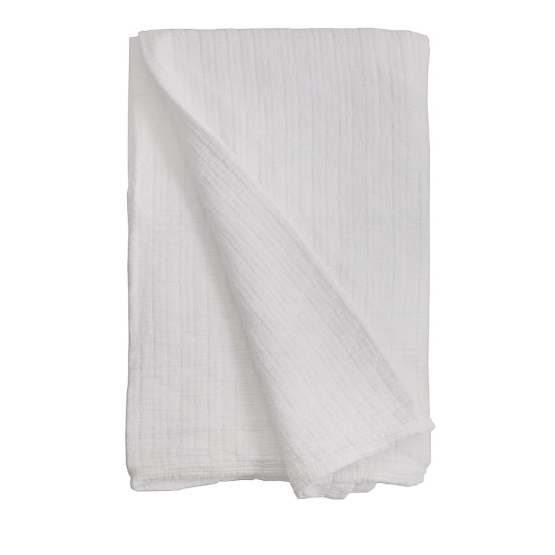 Pom Pom At Home Ojai Matelasse Coverlet, Queen In White