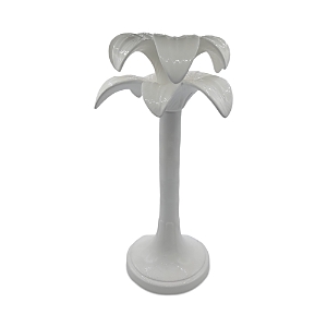 Les Ottomans 13.65 Candlestick Holder In White