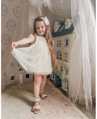 Girls' Bella Buttermilk Tulle Dress - Baby, Little Kid, Big Kid