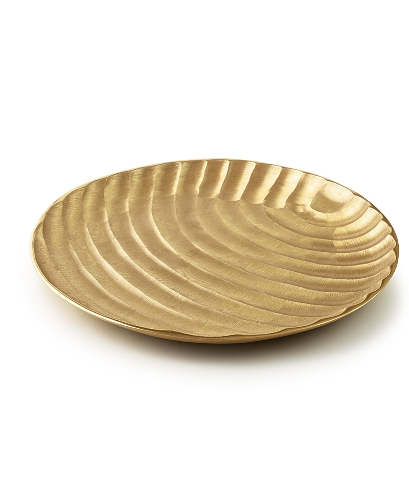 Savanna Gold Tone Decorative Tray 16