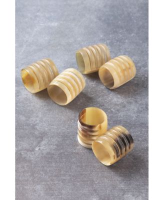  Regal Napkin Rings, Set of 6