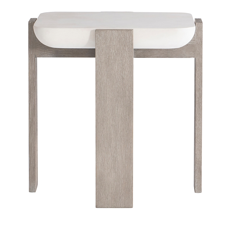 Bernhardt Gooding Side Table In Gray