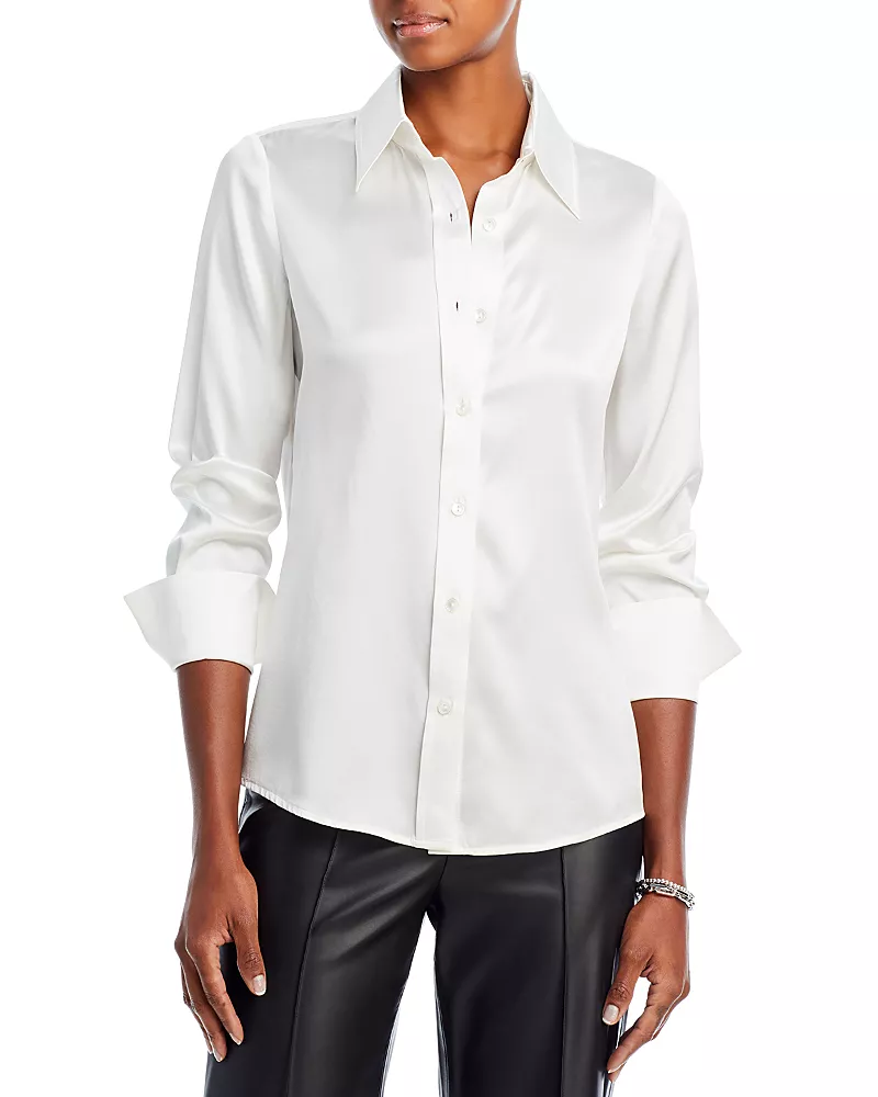 Ramy Brook Silk-Blend Victoria Blouse