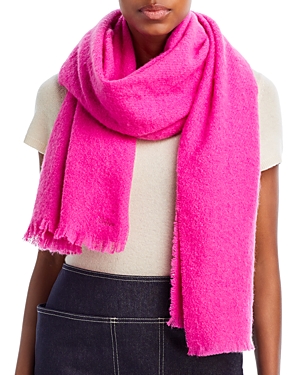 Echo Buzzy Boucle Scarf In Pink