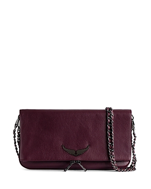 Zadig & Voltaire Rock Clutch In Beyond