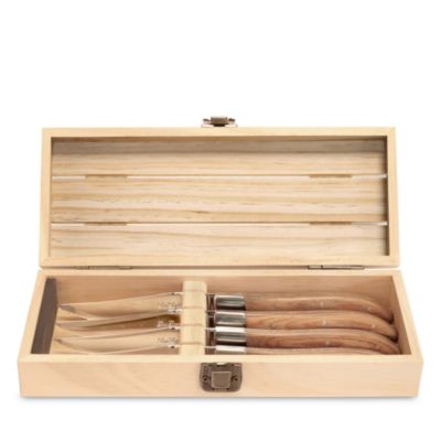Louis Laguiole H&ecirc;tre Steak Knives, Set of 4