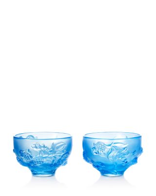 The Joy of Fish 2 Bowls &amp; 2 Pairs of Chopsticks 