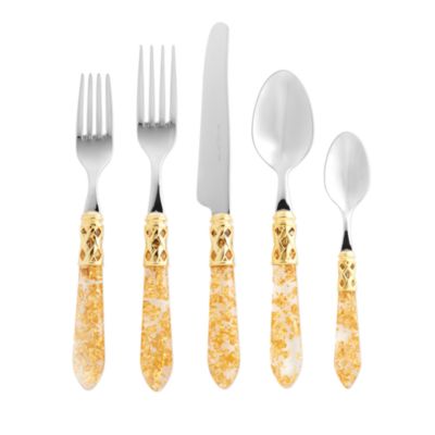 Vietri Aladdin Brilliant 20 Piece Flatware Set
