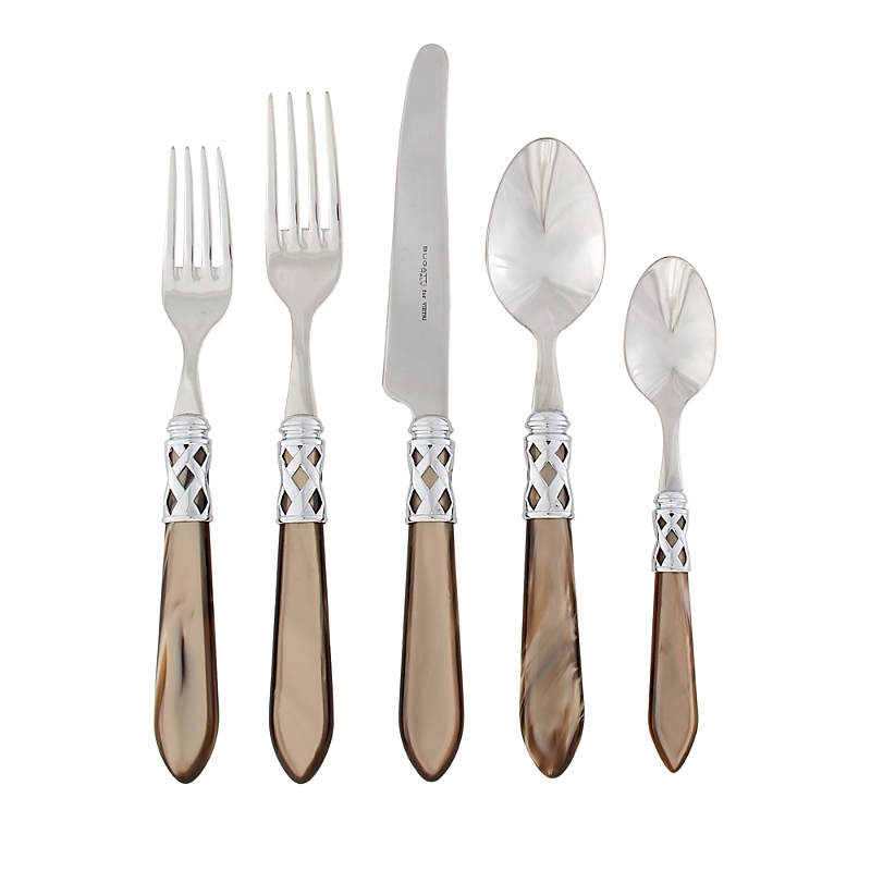 Vietri Aladdin Brilliant 20 Piece Flatware Set In Light