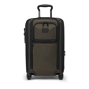 Tumi Alpha 3 International Dual Access 4-wheel Carry-on In Olive Night