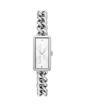 Shop Kate Spade New York Rosedale Watch, 16mm X 32mm In Silver