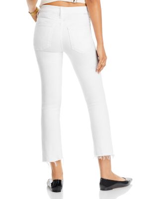 The Insider High Rise Crop Step Fray Bootcut Jeans in Fairest Of Them All