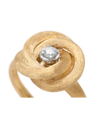 18K Yellow & White Gold Jaipur Link Diamond Ring