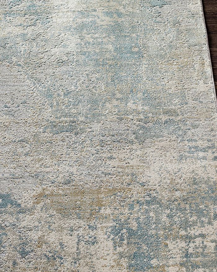 Surya Brunswick Bwk-2307 Runner Area Rug, 2'7 X 7'3 In Sage/gray