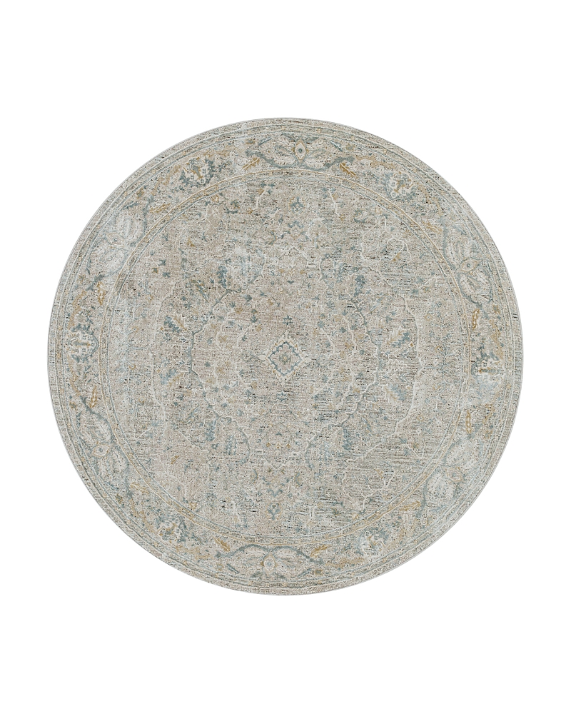 SURYA BRUNSWICK BWK-2312 ROUND AREA RUG, 6'7 X 6'7