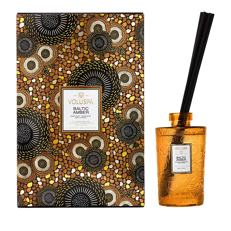 Voluspa Baltic Amber Luxe Reed Diffuser