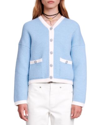 Maje Mesty Button Front Cardigan Bloomingdale's