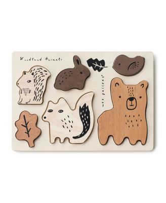 Wee Gallery - Wooden Tray Puzzle - Woodland Animals