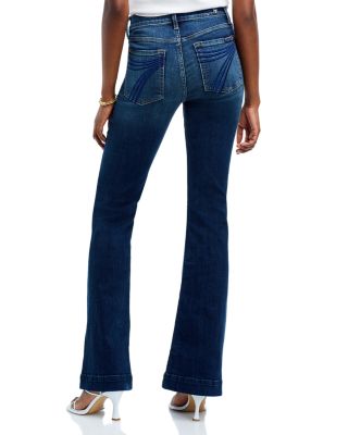 B(air) Dojo Mid Rise Flare Jeans in Authentic Fate