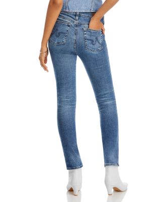 Mari Mid Rise Slim Straight Jeans in 3 Years Highrise - thumbnail 3