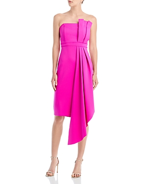 Eliza J Asymmetric Draped Dress