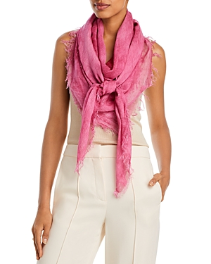 Eileen Fisher Square Square Scarf In Pink