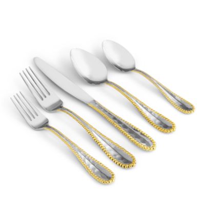 Molten Gold 5-Piece Place Setting