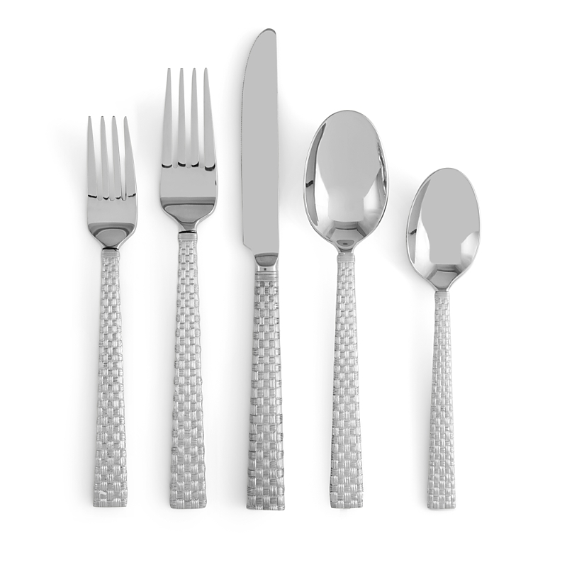 Michael Aram 5-piece Palm Flatware Place Setting In Silver