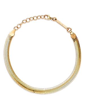 Zoe Chicco 14K Yellow Gold Heavy Metal Medium Snake Link Chain Bracelet