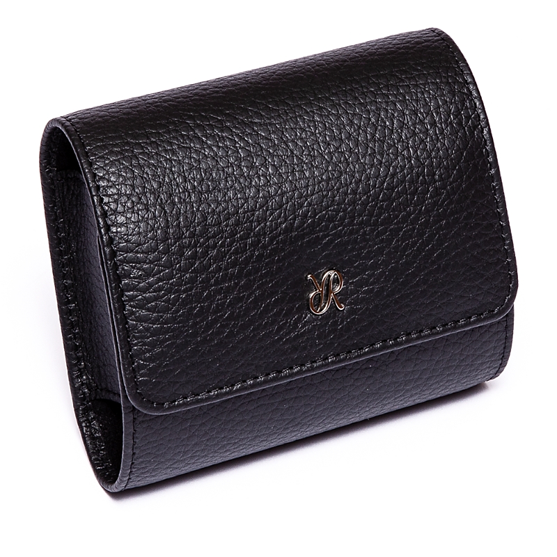Rapport London Berkeley Leather Single Watch Case In Black