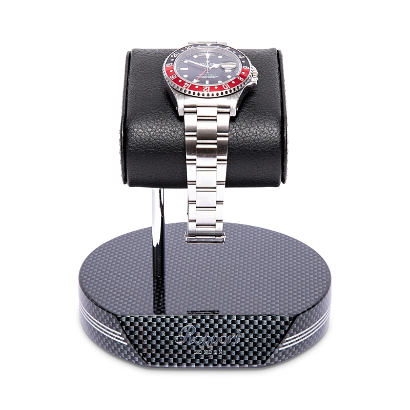 Rapport London Single Watch Stand In Carbon Fiber