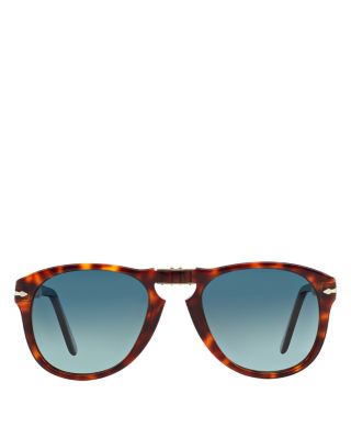 Polarized Folding Pilot Sunglasses, 54mm