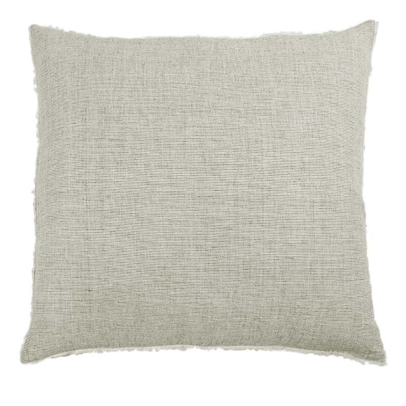 Pom Pom At Home Logan Linen Sham In Olive