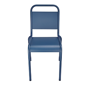 Euro Style Otis Outdoor Side Chair In Blue