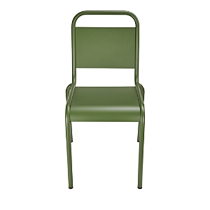 Euro Style Otis Outdoor Side Chair In Green