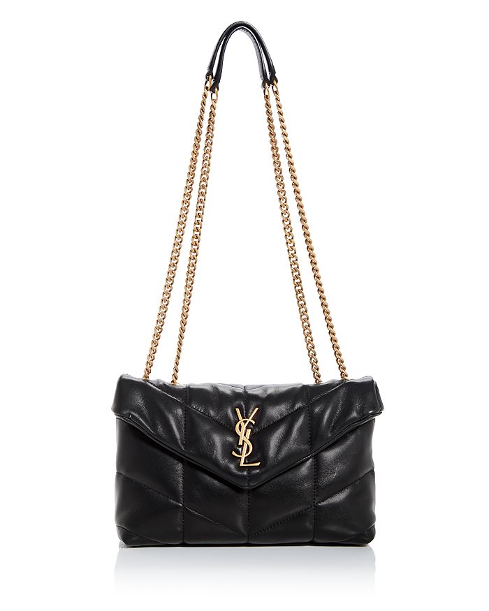 Saint Laurent Puffer Toy Quilted Leather Crossbody