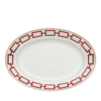 Impero Oval Flat Platter