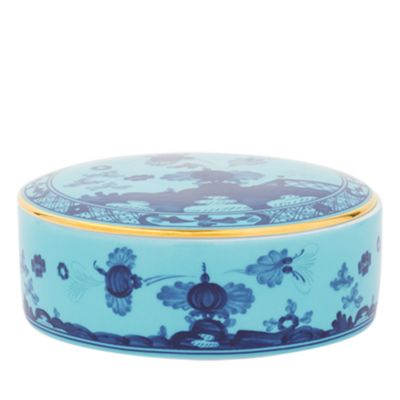 Oriente Italiano Round Box with Cover