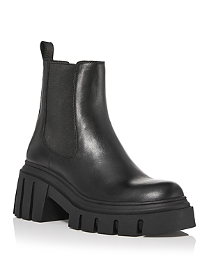 Aqua Women's Sante Lug Sole Chelsea Boots - 100% Exclusive In Black