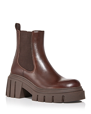 Aqua Women's Sante Lug Sole Chelsea Boots - 100% Exclusive In Brown