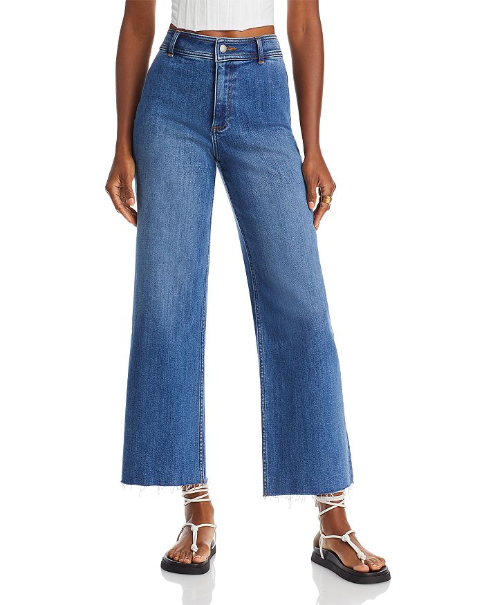 AQUA Midrise Bootcut Jeans in Indigo - 100% Exclusive | Bloomingdale's