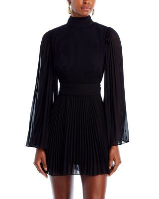 strapless open back dress Milly Women's Haddy Pleated Minidress - Ecru main image 0