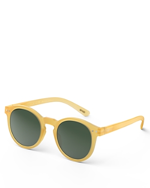 Shop Izipizi Collection M Sunglasses, 50mm In Yellow/green Gradient