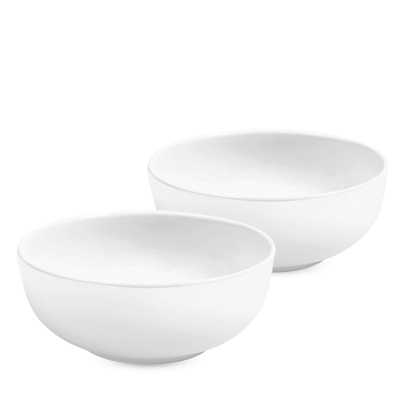 Richard Brendon White Small Dip Bowl, Set Of 2 In White