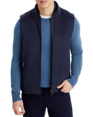 Maurizio Baldassari - Cashmere Channel Quilt Regular Fit Vest