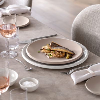 New Moon Beige Dinner Plate