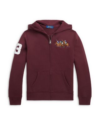 Ralph lauren big boys full zip hoodie online